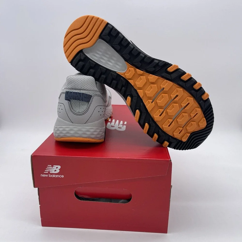 New Balance 410V8 Trail Running Shoes‎ 4E XL Gray Orange MT410CA8 Mens Size 9